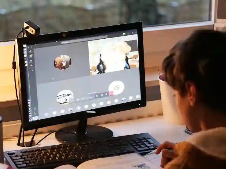 카톡 영상 통화 배경 화면 설정하는 꿀팁!